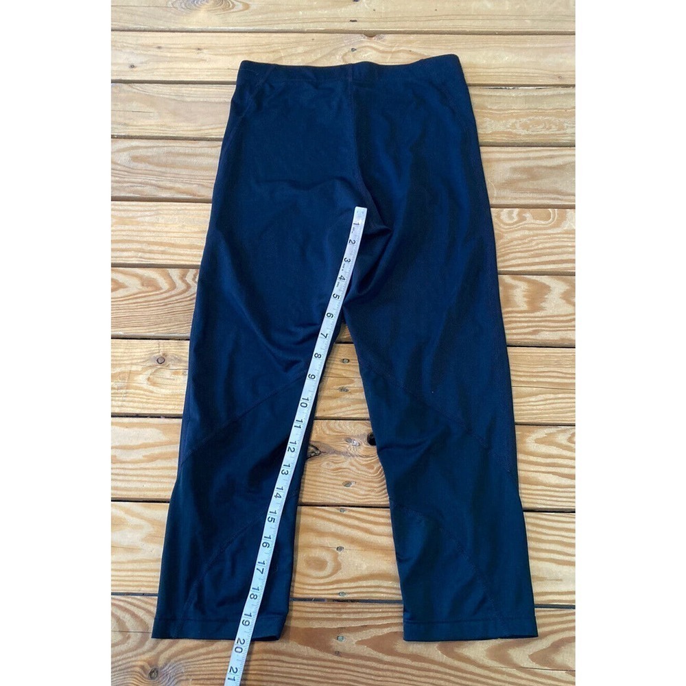 Nike Dri Fit Crop Leggings Size Medium Women’s Black - Picture 6 of 8